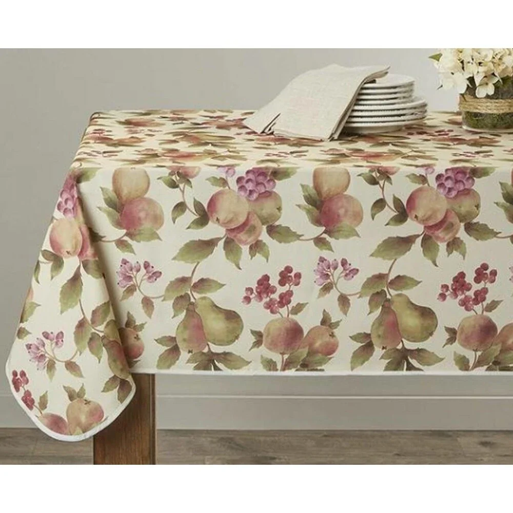 1 Printed Fabric Tablecloth,52